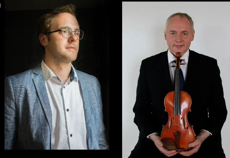 FarBeDuo v/ Sámali Petersen, violin, og og Axel Freier, klaver, úr Belgia