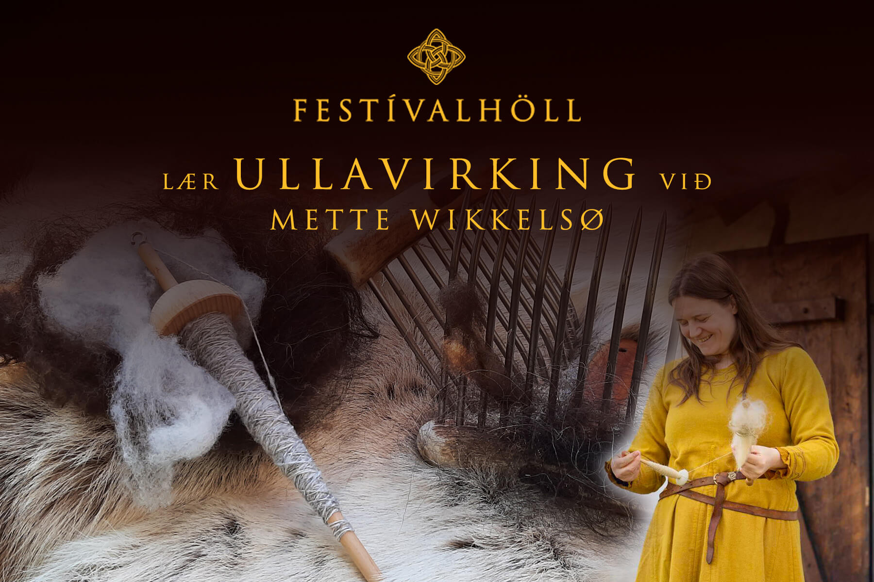 FESTÍVALHÖLL - Skeið í ullavirking