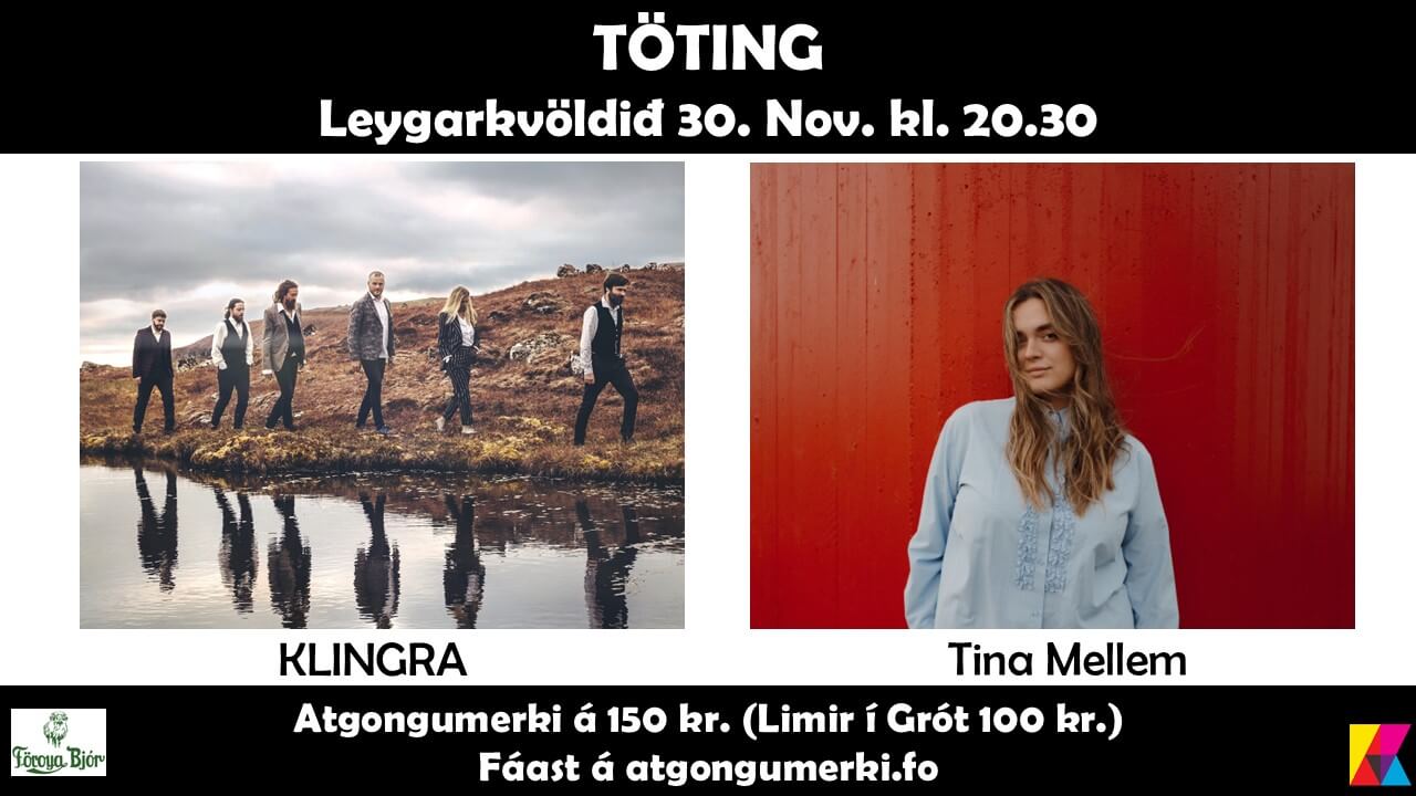 Klingra og Tina Mellem