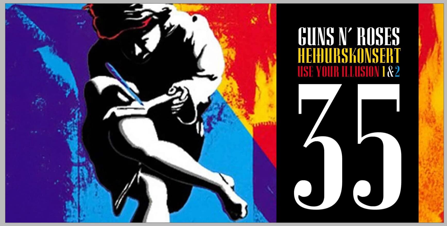 GNR: Use Your Illusion 35-ára jubileumskonsert