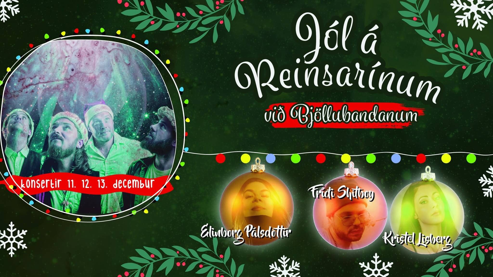 Jólakonsertin á Reinsarínum – Tað er her, at jólini byrja!