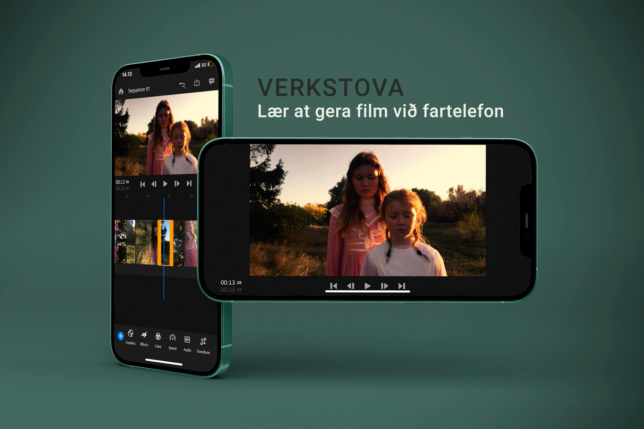 Verkstova - lær at gera film við fartelefon - Panorama 24. juni
