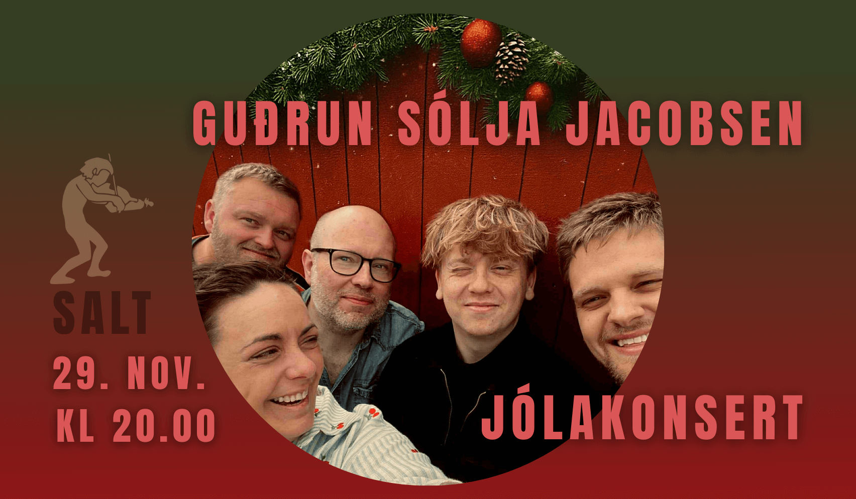 Jólakonsert v/ Guðrun Sólju Jacobsen