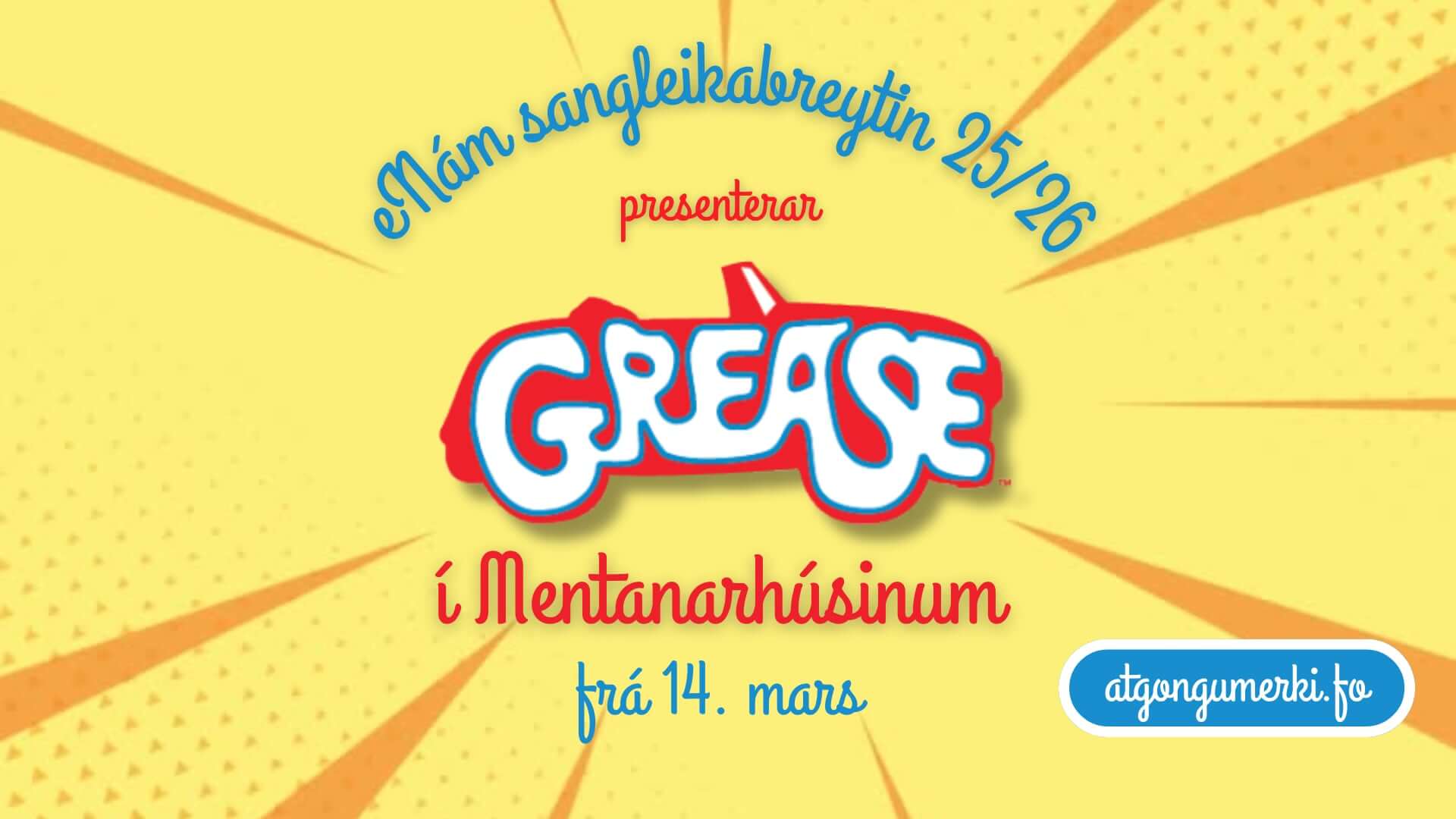GREASE - sangleikur hjá e-námi