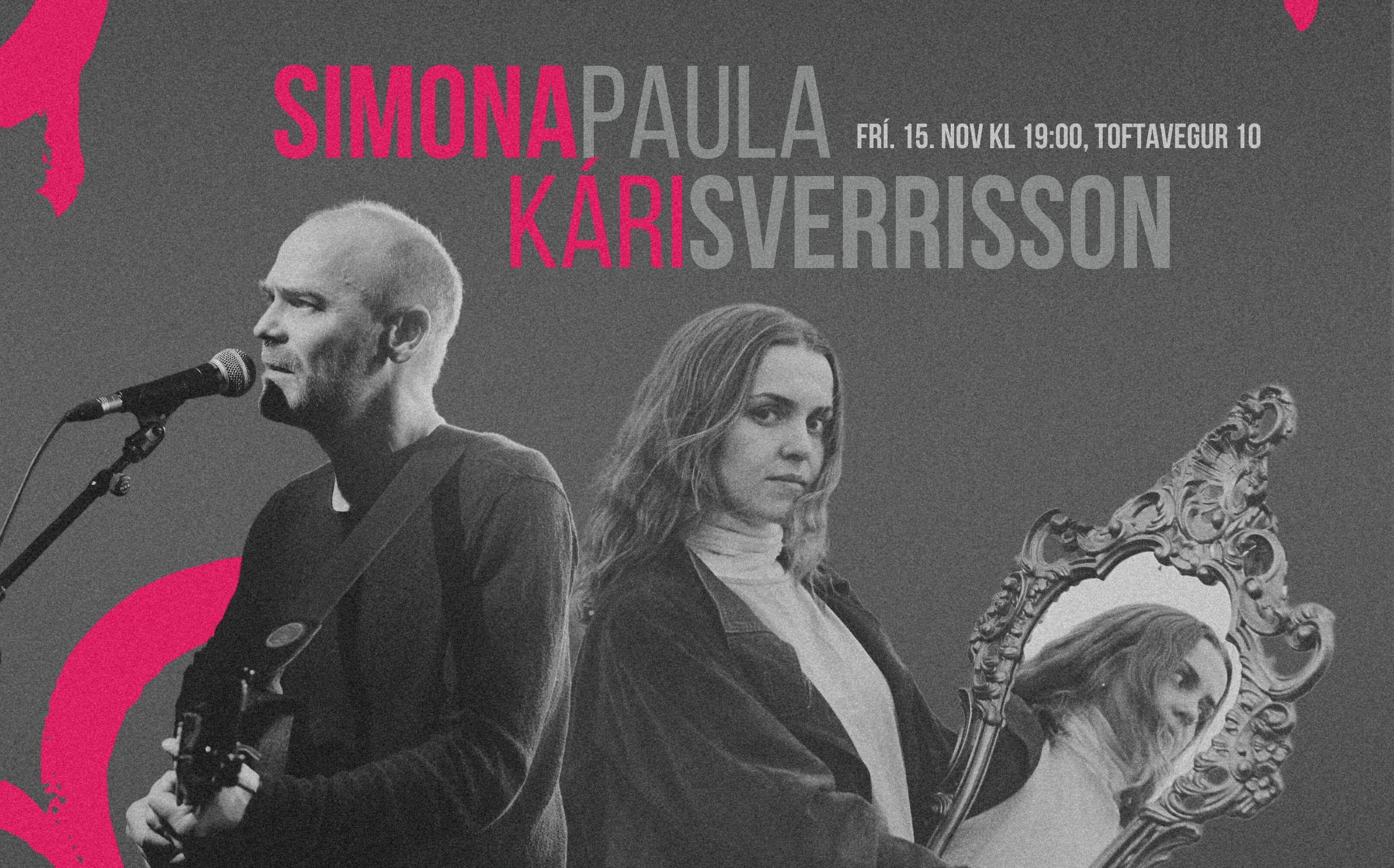 Simona Paula og Kári Sverrisson í Blómuhúsinum