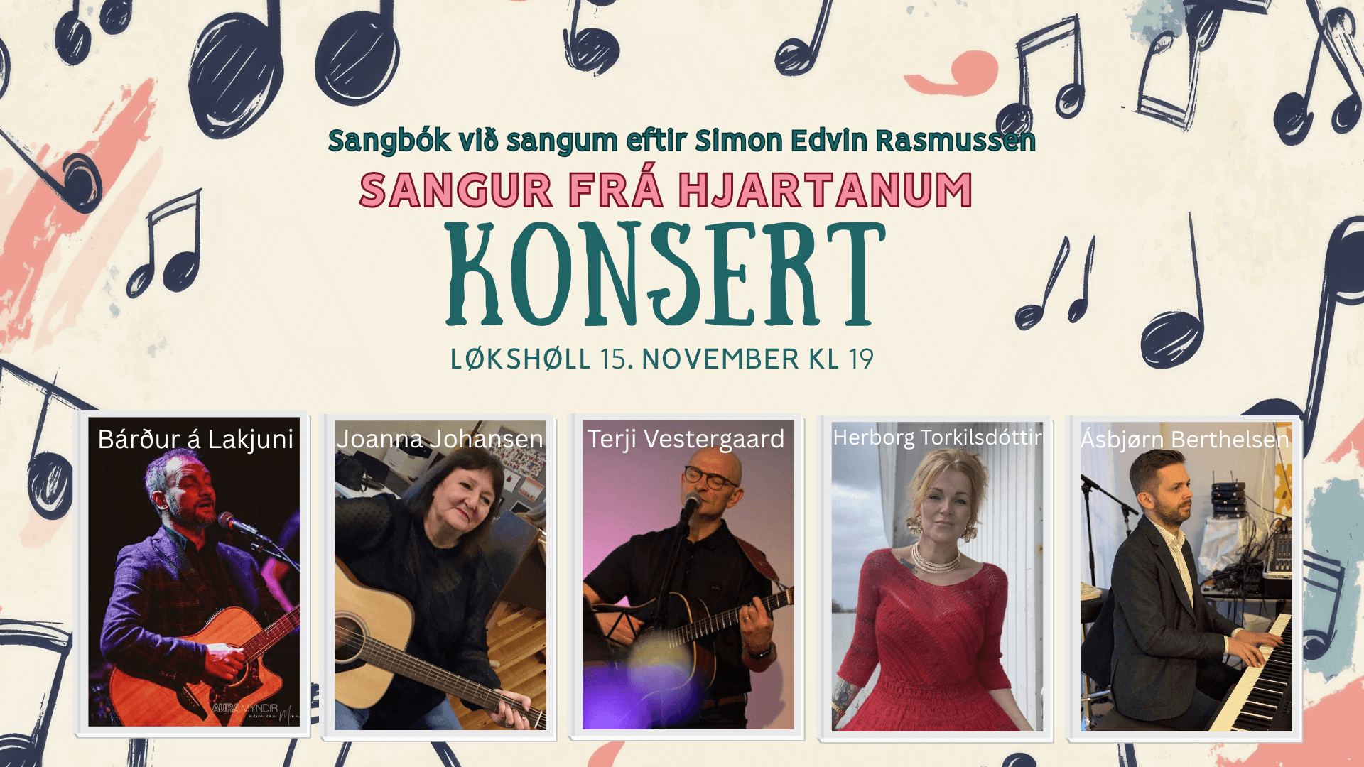 Konsert - Sangur frá hjartanum