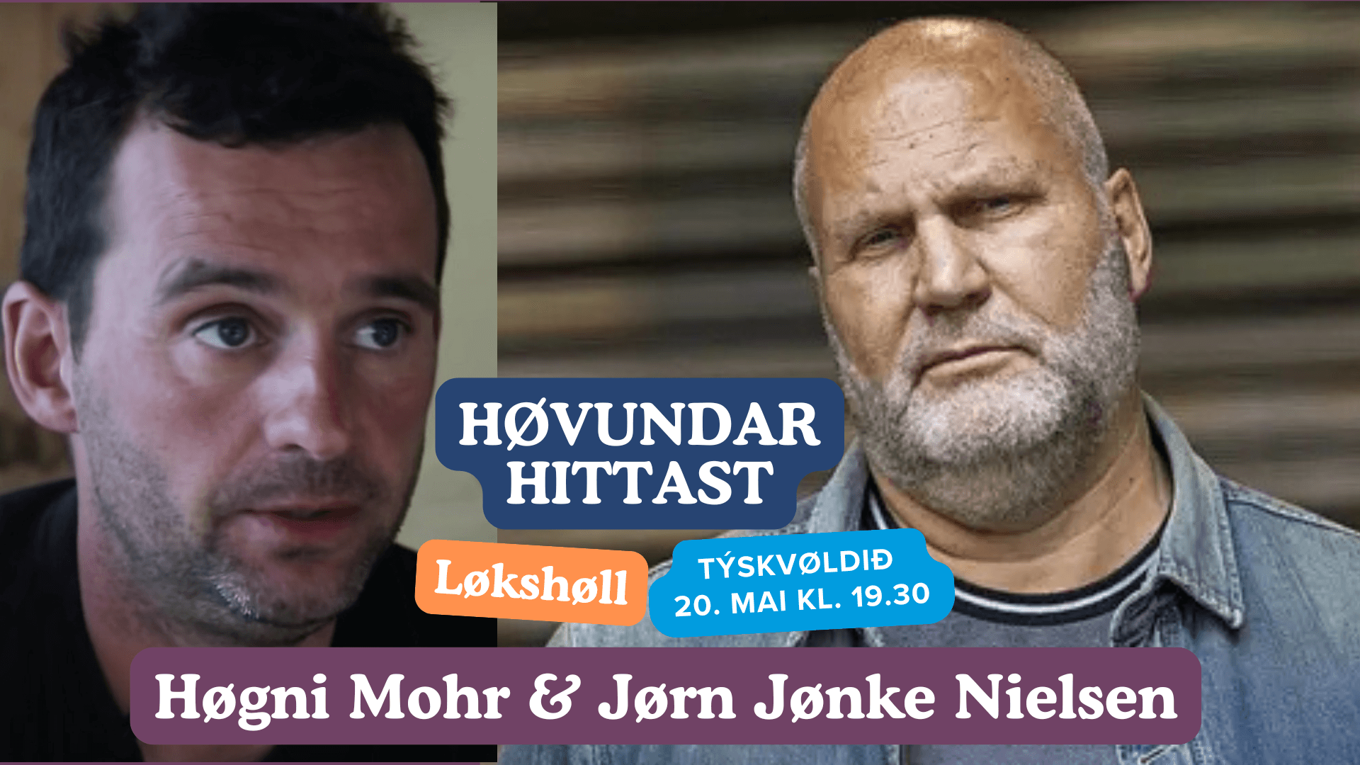 Høvundar hittast