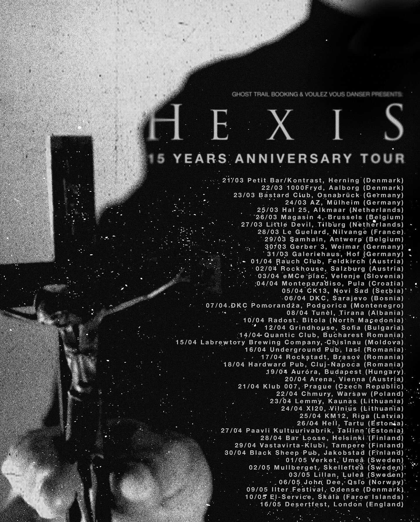Hexis (DK) konsert, support: Necrolepsia