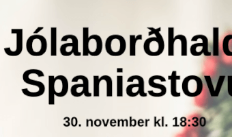 Jólaborðhald í Spaniastovu