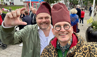 maður:glotti í Listastovuni