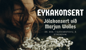 EYKAKONSERT: Jólakonsert við Marjun Wolles í Sjóvarstovu.