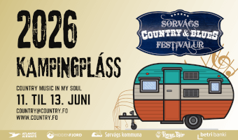 Country Festivalurin 2026 - Kampingsøla