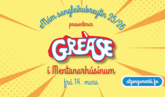 GREASE - sangleikur hjá e-námi