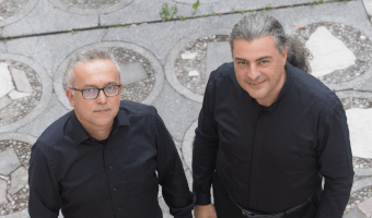 Joze og Luca í Auluni í Finsen