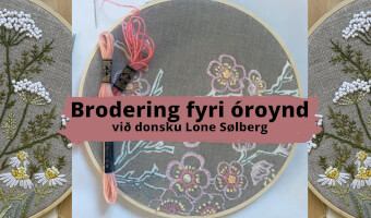 Brodering fyri óroynd við Lone Sølberg