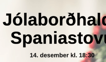 Jólaborðhald í Spaniastovu