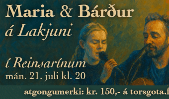 Maria og Bárður á Lakjuni í Reinsarínum