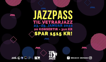 JAZZPASS til Vetrarjazz Festival 2022