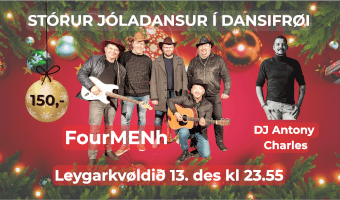 Dansur við FourMENh og DJ Antony Charles