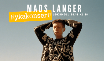 Eykakonsert við Mads Langer