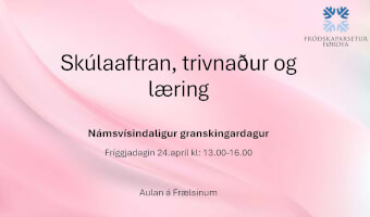 Námsvísindaligur granskingardagur