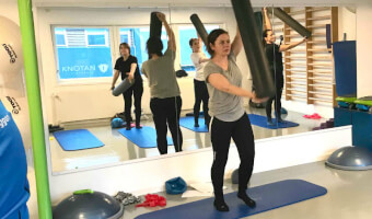 Pilates blandað