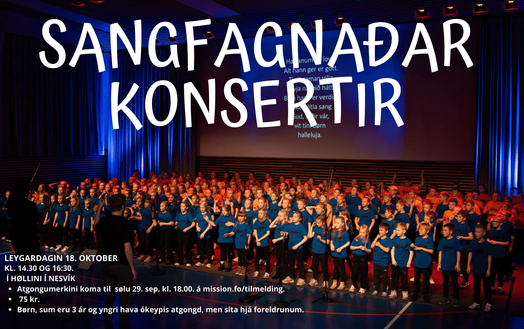 Sangskeið konsert
