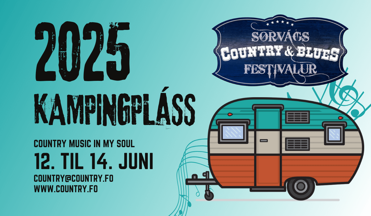 Country Festivalurin 2025 - Kampingsøla