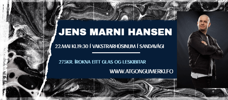 Konsert við Jens Marna Hansen
