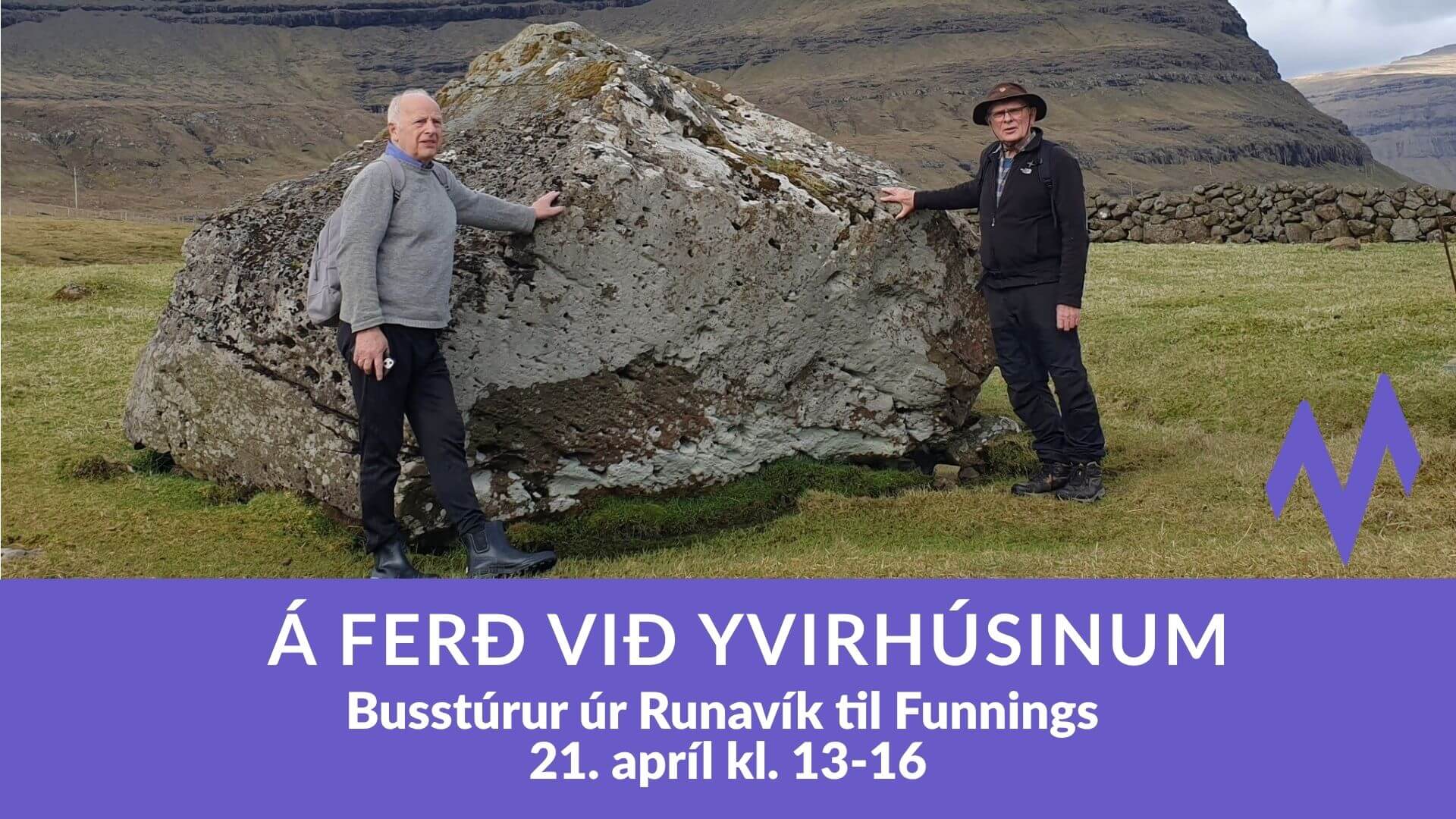 Á ferð við Yvirhúsinum